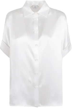 ELEVENTY Mujer, Blusas y Camisas, Blanco, Talla: S