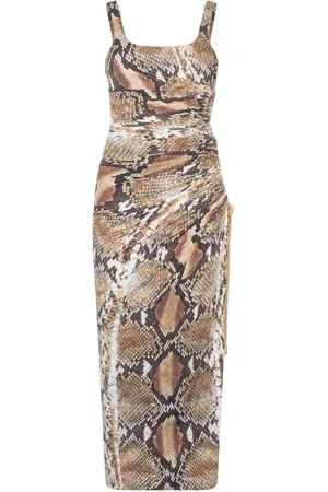 Roberto Cavalli Mujer, Vestidos, Marrón, Talla: S