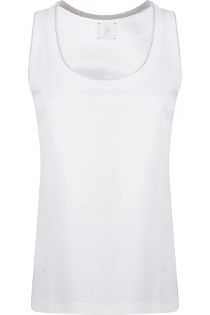 ELEVENTY Mujer, Camisetas, Blanco, Talla: L
