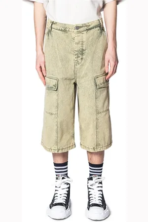 Ami Hombre, Pantalones cortos, Verde, Talla: W31