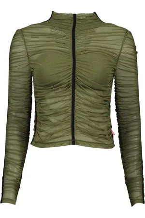 Diesel Mujer, Camisetas, Verde, Talla: S