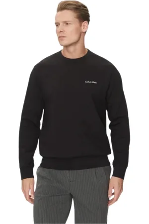Calvin Klein Hombre, Sudaderas, Negro, Talla: L
