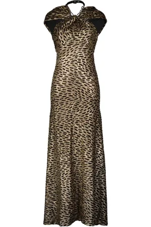 Paco rabanne Mujer, Vestidos, Marrón, Talla: XS