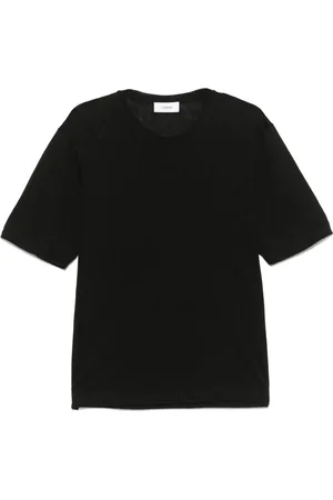 LARDINI Hombre, Camisetas, Negro, Talla: 2XL