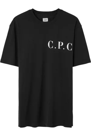C.P. Company Hombre, Camisetas, Azul, Talla: L