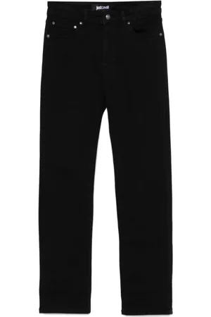 Roberto Cavalli Hombre, Vaqueros, Negro, Talla: W31