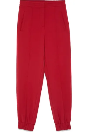 Patrizia Pepe Mujer, Pantalones, Rojo, Talla: 2XS