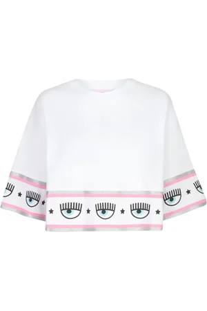 Chiara Ferragni Mujer, Camisetas, Blanco, Talla: M