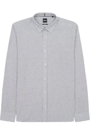 HUGO BOSS Hombre, Camisas, Azul, Talla: S