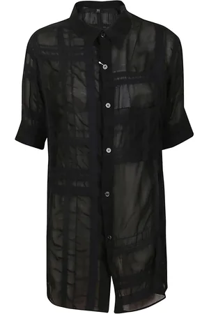 YOHJI YAMAMOTO Mujer, Blusas y Camisas, Negro, Talla: L