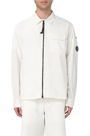 C.P. Company Hombre, Chaquetas, Blanco, Talla: L