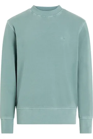 Calvin Klein Hombre, Sudaderas, Azul, Talla: S
