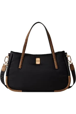 Borbonese Mujer, Bolsos, Negro, Talla: ONE Size