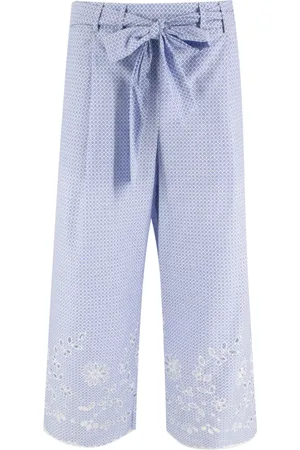 ERMANNO SCERVINO Mujer, Pantalones, Azul, Talla: M