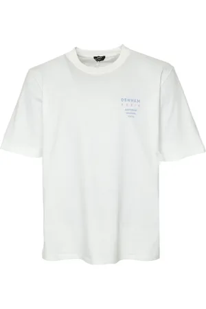 Denham Hombre, Camisetas, Blanco, Talla: XL