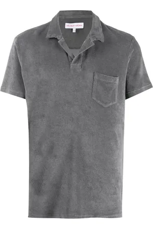 Orlebar Brown Hombre, Camisetas, Gris, Talla: L