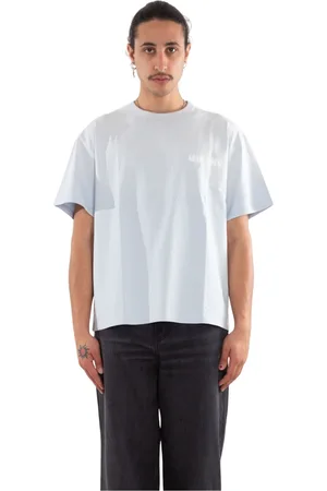 MISBHV Hombre, Camisetas, Azul, Talla: S