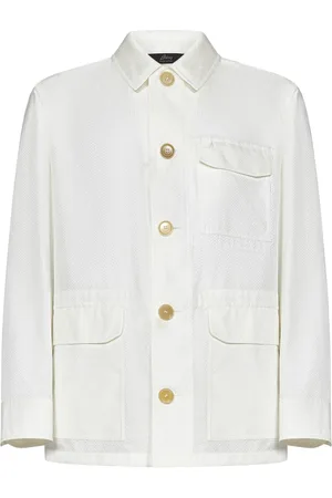 BRIONI Hombre, Chaquetas, Blanco, Talla: L