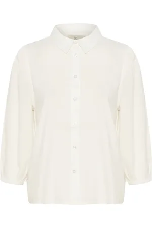 Kaffe Mujer, Blusas y Camisas, Blanco, Talla: S