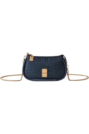 Borbonese Mujer, Bolsos, Azul, Talla: ONE Size