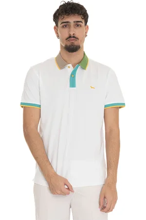 HARMONT&BLAINE Hombre, Camisetas, Blanco, Talla: XL