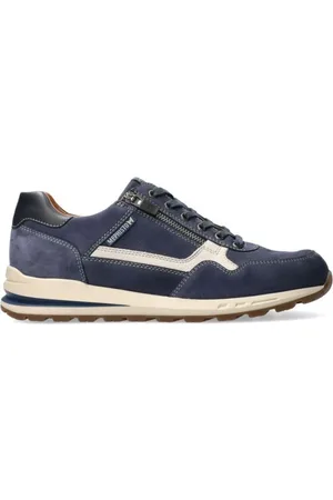Mephisto Hombre, Zapatos, Azul, Talla: 40 EU