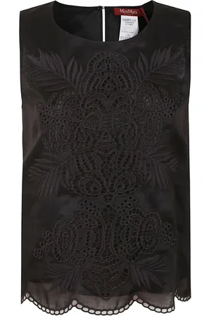 Max Mara Mujer, Camisetas, Negro, Talla: M