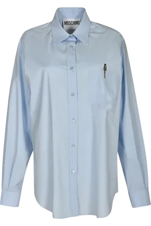 Moschino Mujer, Blusas y Camisas, Azul, Talla: M