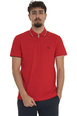 HARMONT&BLAINE Hombre, Camisetas, Rojo, Talla: 3XL