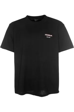 Denham Hombre, Camisetas, Negro, Talla: L