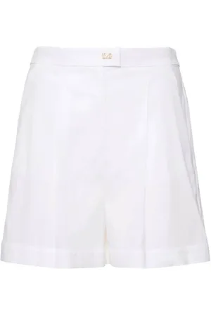Max Mara Mujer, Pantalones cortos, Blanco, Talla: 2XS