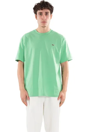 Lacoste Hombre, Camisetas, Verde, Talla: L