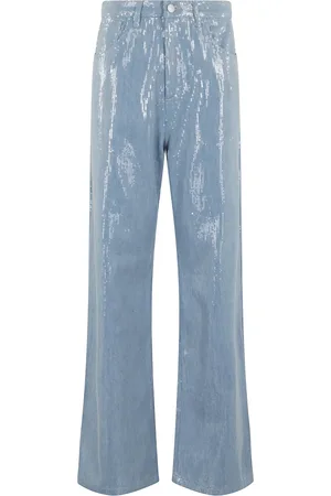 FEDERICA TOSI Mujer, Vaqueros, Azul, Talla: W25