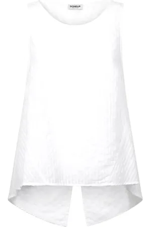 Dondup Mujer, Camisetas, Blanco, Talla: S