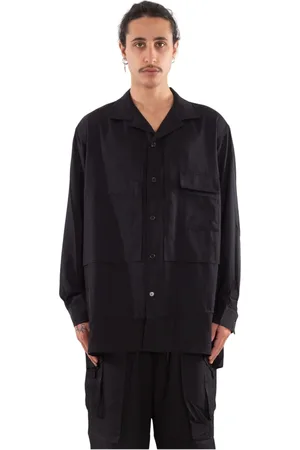 Y-3 Hombre, Camisas, Negro, Talla: M