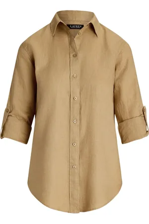 Ralph Lauren Mujer, Blusas y Camisas, Marrón, Talla: M