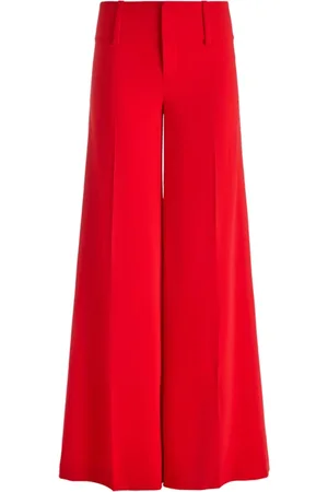 ALICE+OLIVIA Mujer, Pantalones, Rojo, Talla: S