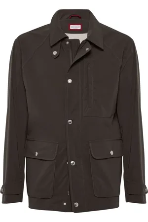 Brunello Cucinelli Hombre, Chaquetas, Marrón, Talla: M