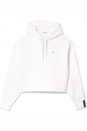 Lacoste Mujer, Sudaderas, Blanco, Talla: S