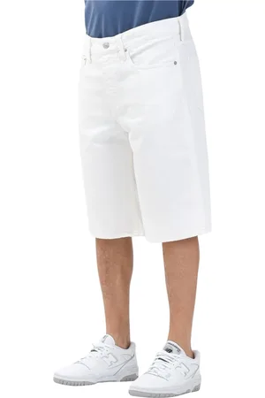 Calvin Klein Hombre, Pantalones cortos, Blanco, Talla: W36