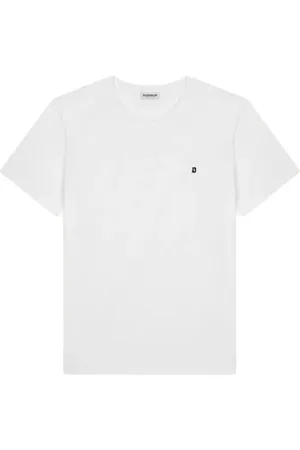 Dondup Hombre, Camisetas, Blanco, Talla: M