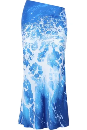 Roberto Cavalli Mujer, Faldas, Azul, Talla: S