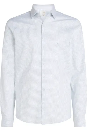 Calvin Klein Hombre, Camisas, Azul, Talla: 2XL