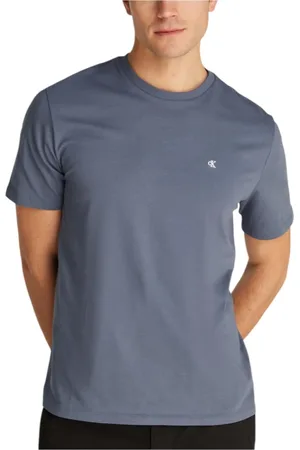 Calvin Klein Hombre, Camisetas, Azul, Talla: XL