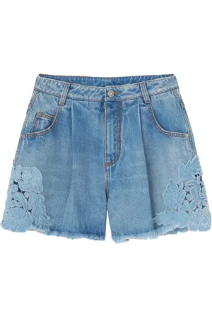 ERMANNO SCERVINO Mujer, Pantalones cortos, Azul, Talla: 2XS