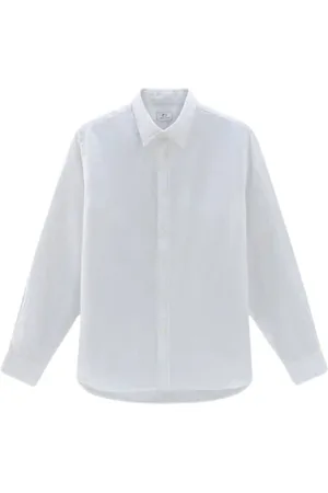 Woolrich Hombre, Camisas, Blanco, Talla: 2XL