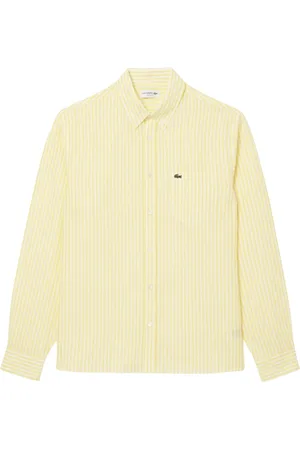 Lacoste Hombre, Camisas, Amarillo, Talla: 2XL