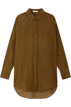 Mes Demoiselles Mujer, Blusas y Camisas, Marrón, Talla: 2XS