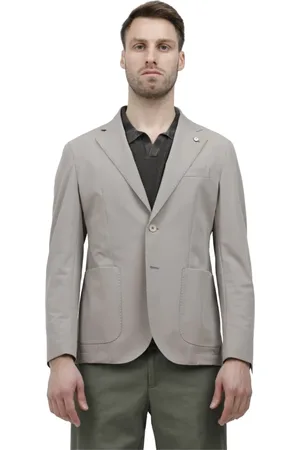 L.B.M. 1911 Hombre, Chaquetas, Gris, Talla: XL