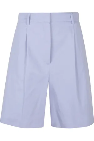 Max Mara Mujer, Pantalones cortos, Azul, Talla: S